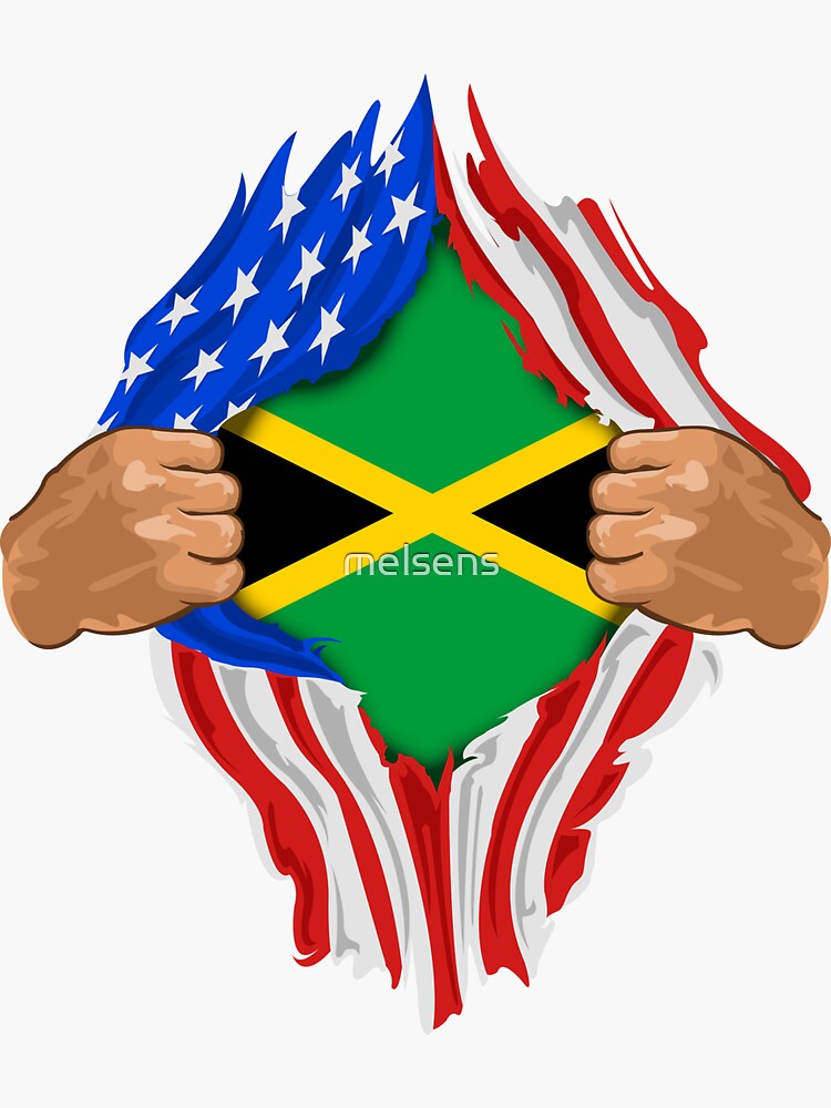 Jamaican Blood Inside Me T-Shirt | Jamaica Flag Gift Jamaican Blood Inside Me T-Shirt | Jamaica Flag Gift