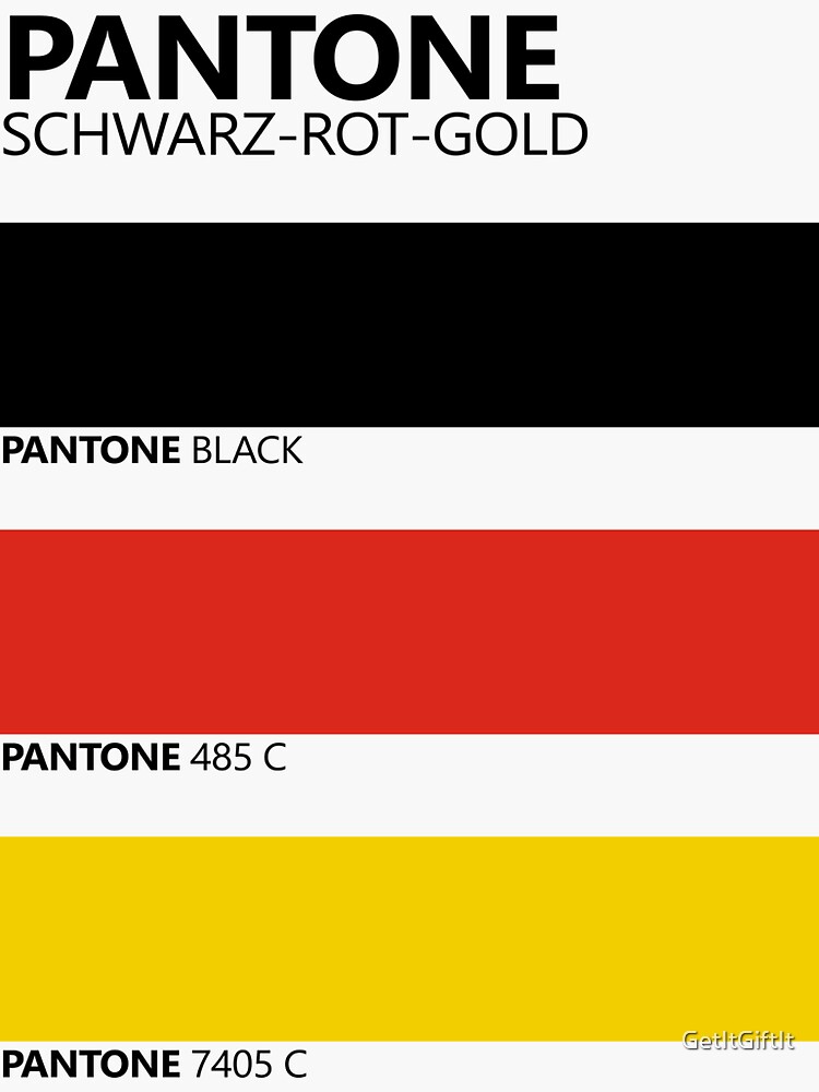 Deutschland schwarz rot gold' Sticker