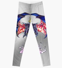 fwc 0002 tatto dämon schädel Leggings