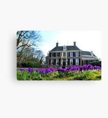 It is spring at Groeneveld! Canvas Print