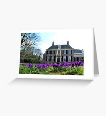 It is spring at Groeneveld! Greeting Card