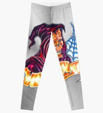 fwc 004 tatoo dämon schädel Leggings