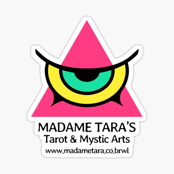 Madame Tara S Tarot Mystic Arts Sticker By Krisegan Redbubble - bo crow hat brawl stars
