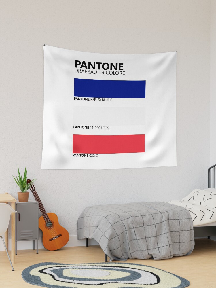 Pantone Drapeau Français French Flag Colour Palette Kids T-Shirt