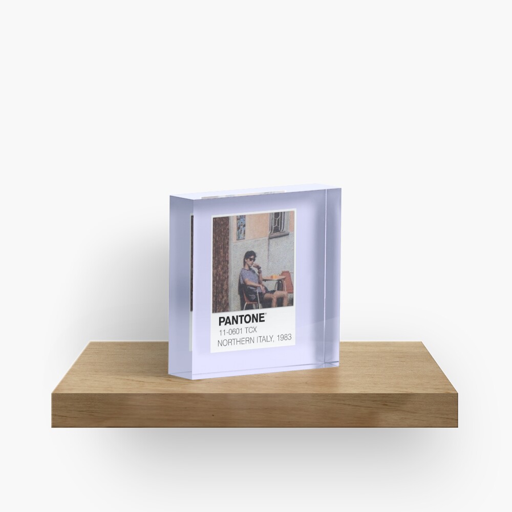 Pantone Call Me By Your Name Polaroid Acrylic Block