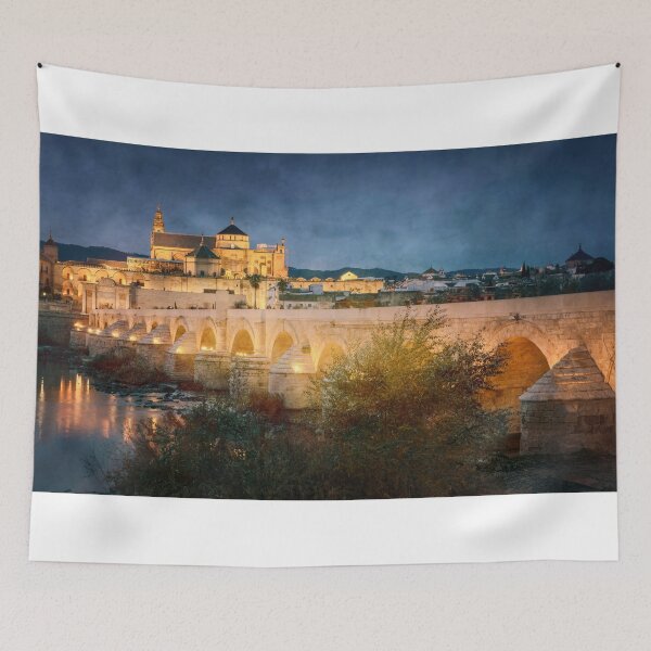 Item preview, Puente Romano Cordoba Spain Night designed and sold by PhotoArt by Joan Carroll.