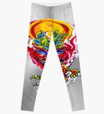 fwc 0018 tatoo dämon schädel Leggings