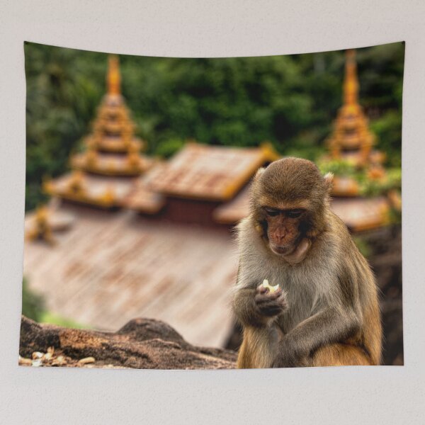 Item preview, Monkeys at the Temple designed and sold by Marylou Badeaux.