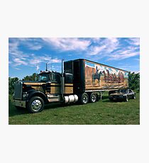 "Smokey und der Bandit" Kenworth W900A Semi Truck Replica Fotodruck