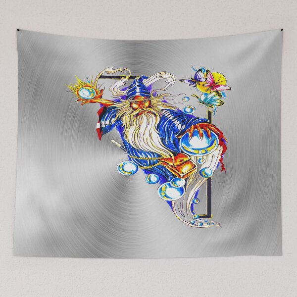 Item preview, fwc 0054  tatoo magical wizard designed and sold by fred chiea.