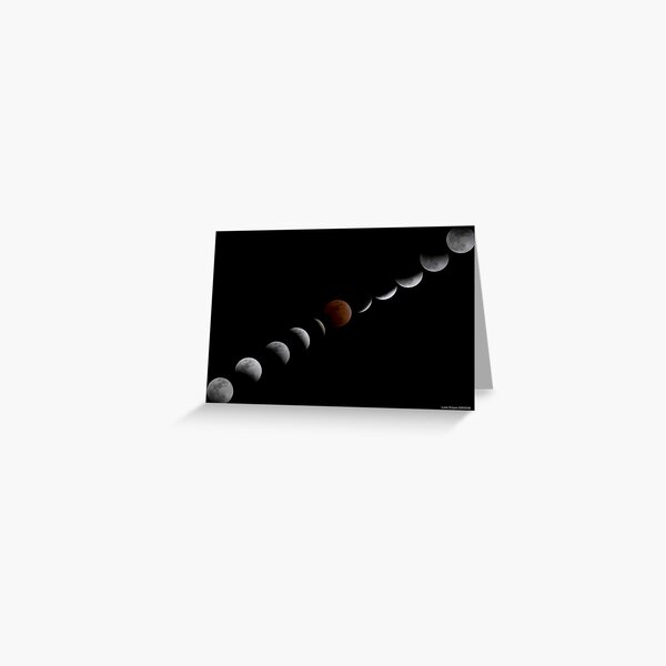 Lunar Eclipse Greeting Card