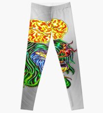 fwc 0056 tatoo magischer zauberer Leggings