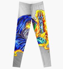 fwc 0061 tatoo magischer zauberer Leggings