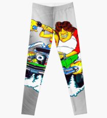 fwc 0069 tatoo dämon schädel Leggings