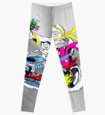 fwc 0070 tatoo dämon schädel Leggings