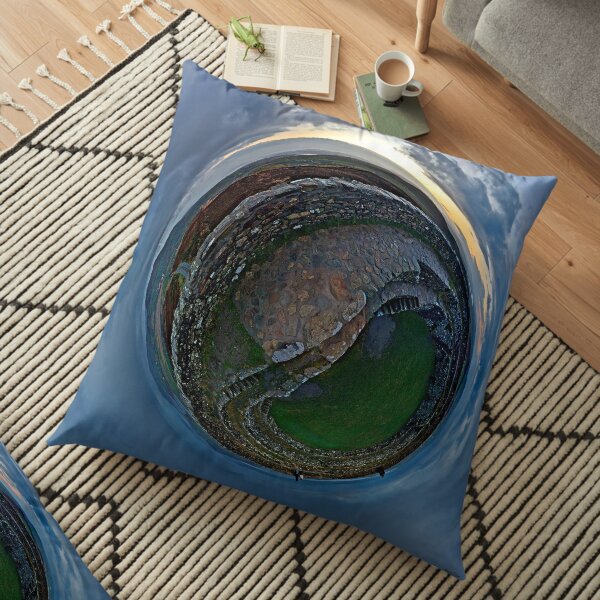 Winter Solstice Dawn over Grianan, Donegal, Ireland Floor Pillow