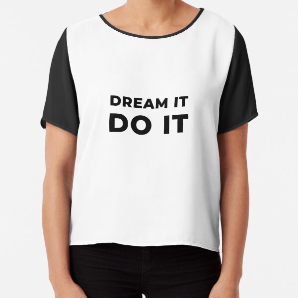 Dream It Do It (Inverted) Chiffon Top