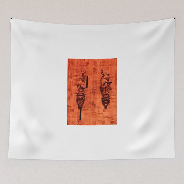 Item preview, Duomo Statues through the Red Filter, Milan, Italy 2011 designed and sold by Igor Pozdnyakov.