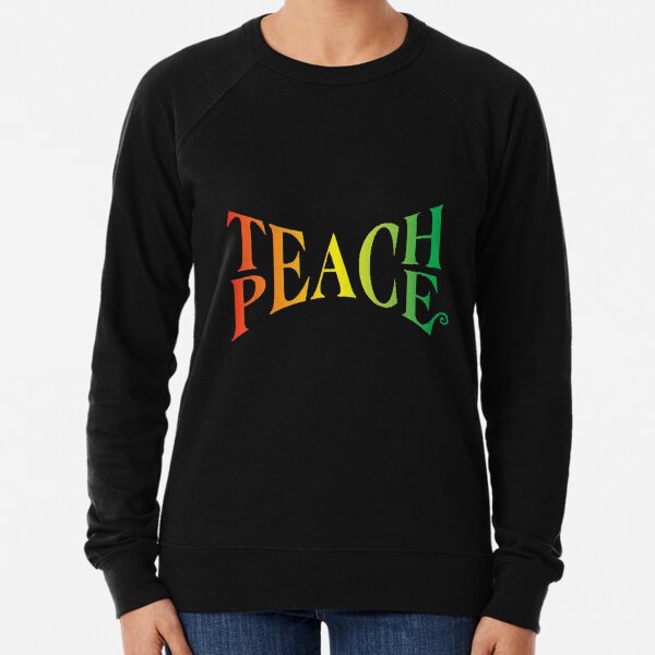 Lehre den Frieden Leichter Pullover