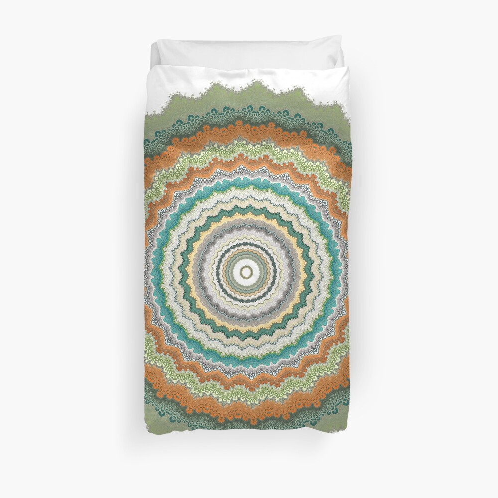 Growth Mandala Duvet Cover
