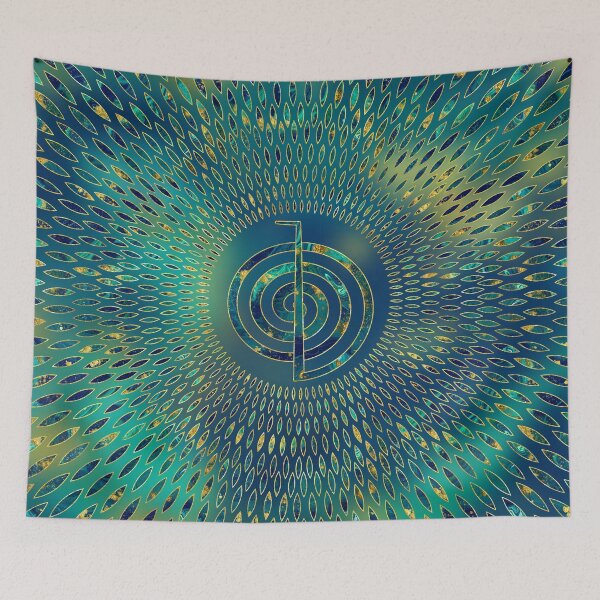Item preview, Reiki Cho Ku Rei - gemstone and gold designed and sold by Nartissima.