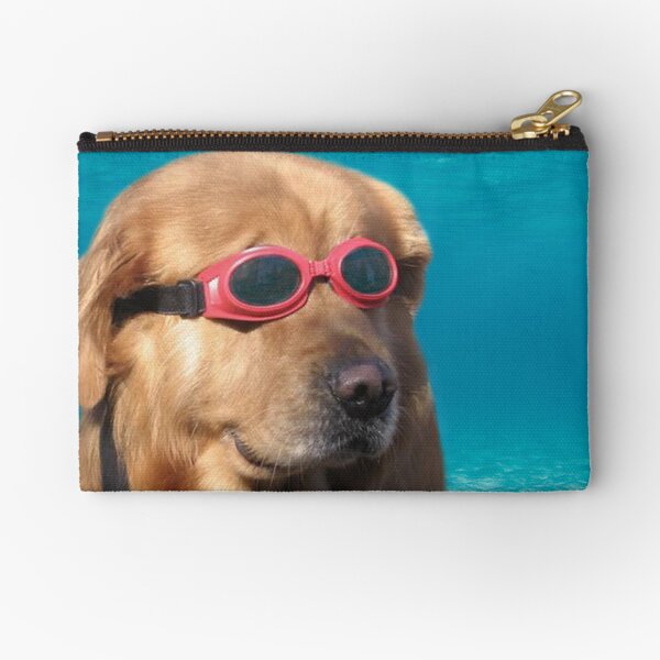 Swimmer Dog Zipper Pouch