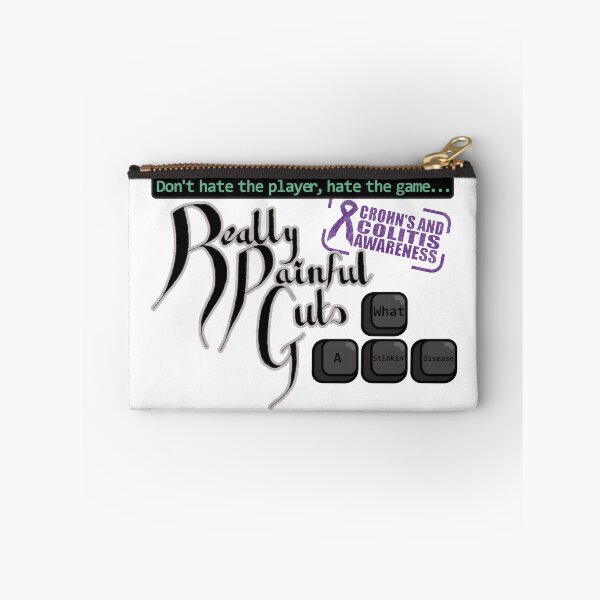 Item preview, RPG: Really Painful Guts (don't hate the player) - Crohn's and Colitis Awareness designed and sold by poo-tee.