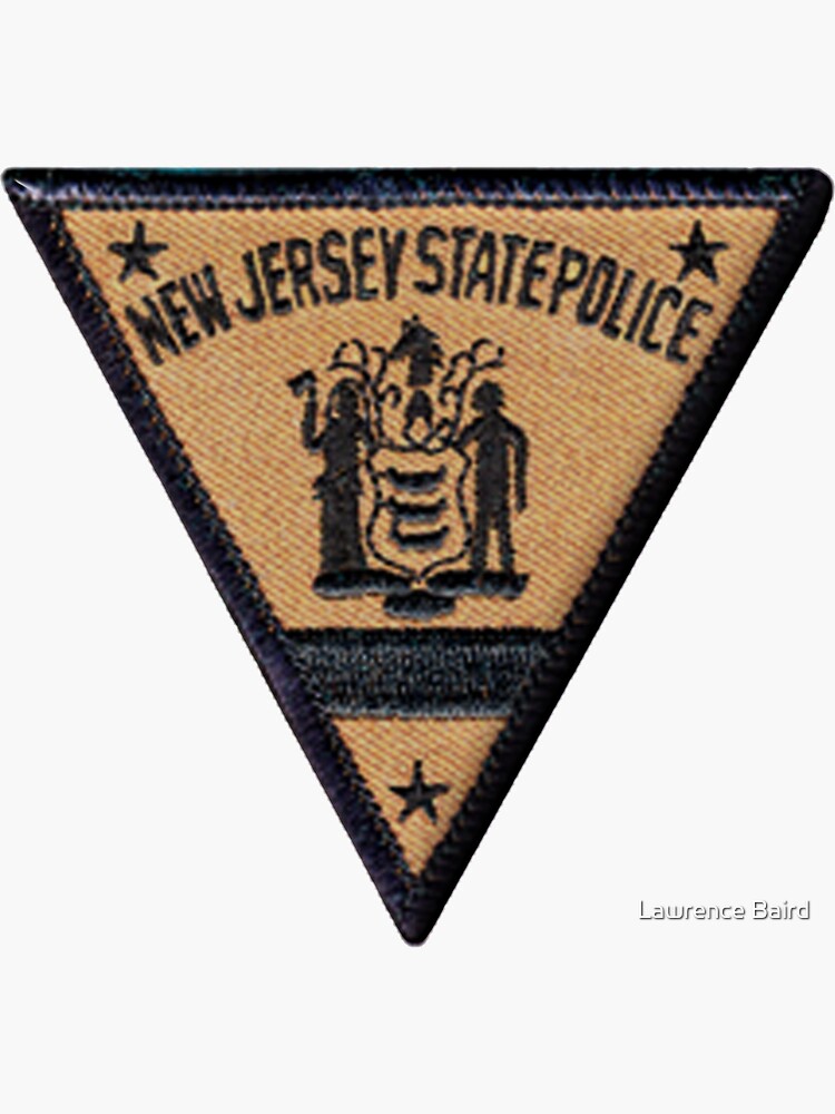 "New Jersey State Police" Sticker For Sale By Lawrencebaird | Redbubble