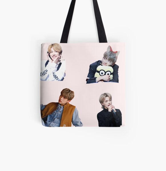 ATEEZ KPOP MERCH OLD RETRO KNOCK OFF INSPIRED MERCHANDISE  Tote Bag for  Sale by marhaly