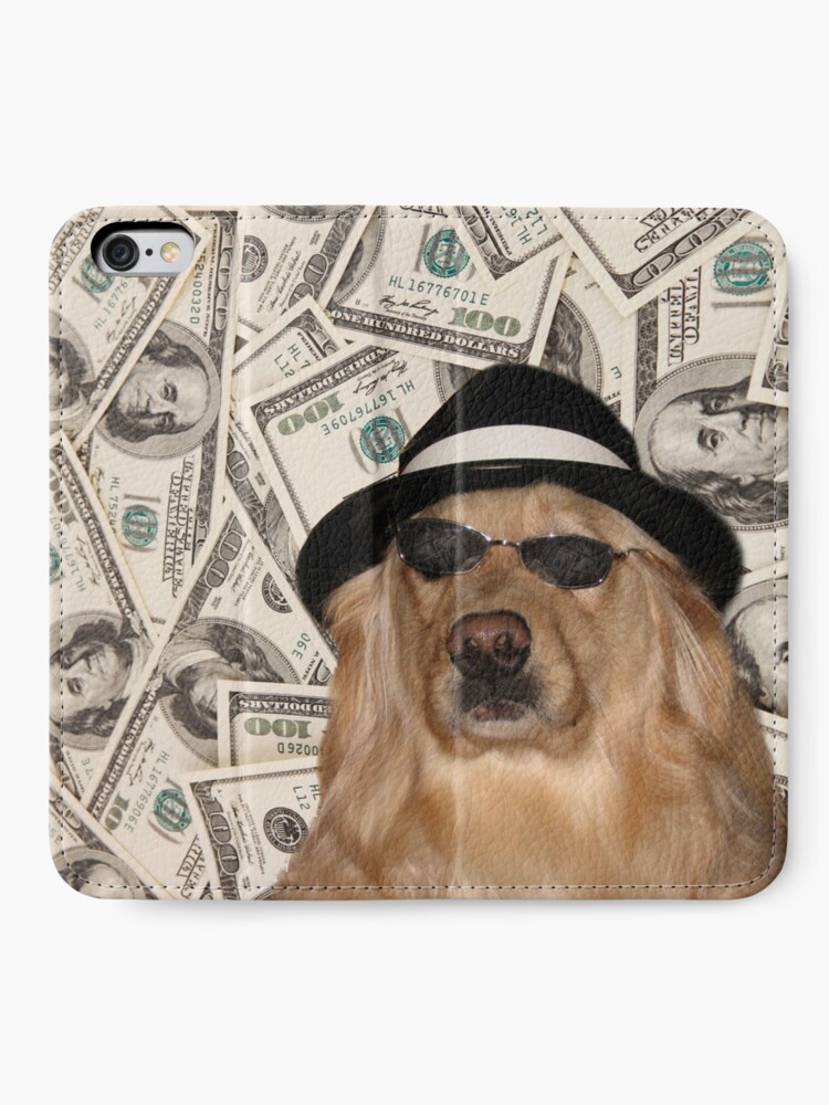 Alternate view of Rich Dog, Doggo #3 iPhone Wallet