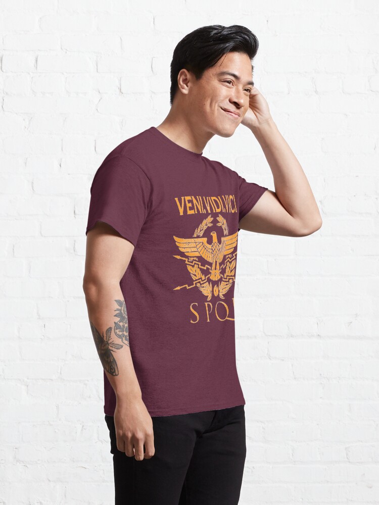 Veni Vidi Vici T Shirt By Valentinpereda Redbubble