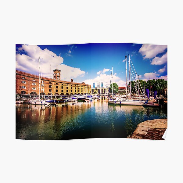 ST KATHERINE DOCKS Poster