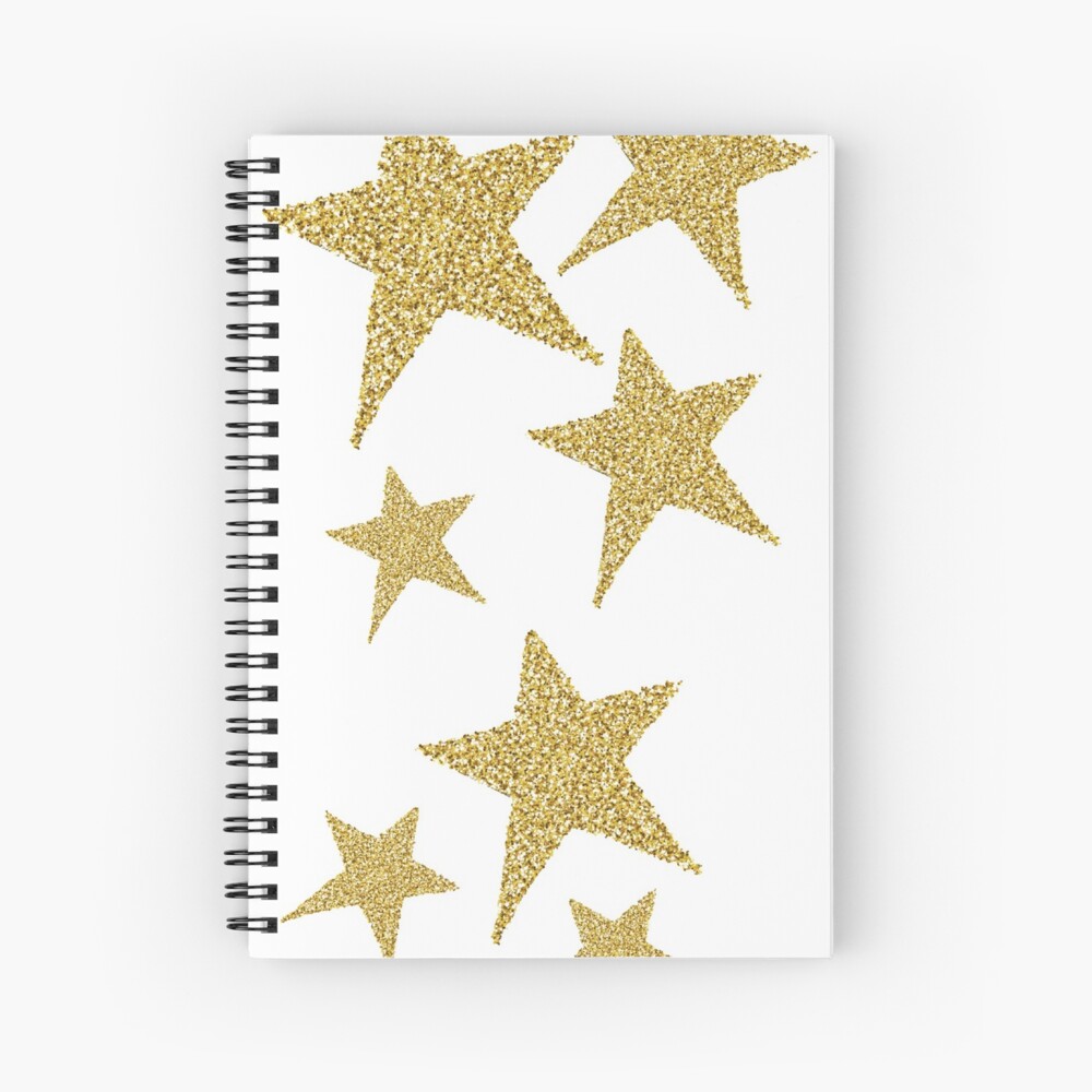 silver glitter stars Greeting Card for Sale by jaceyerin