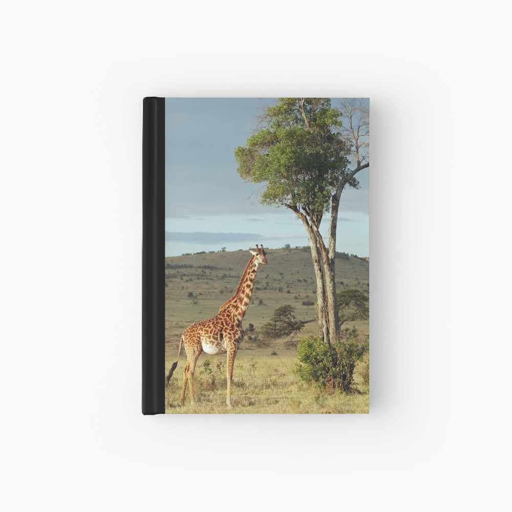 Giraffe - Masai Mara Hardcover Journal