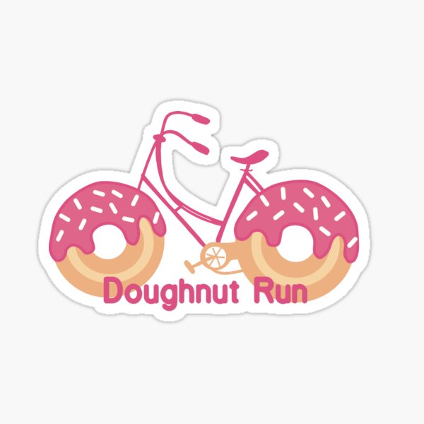 Donut Bike Art Board Print