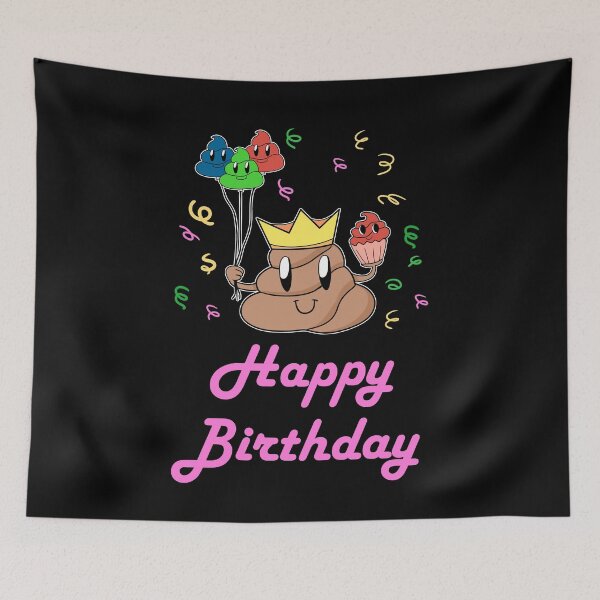 Item preview, Happy Birthday Poop designed and sold by René Gudenrath.