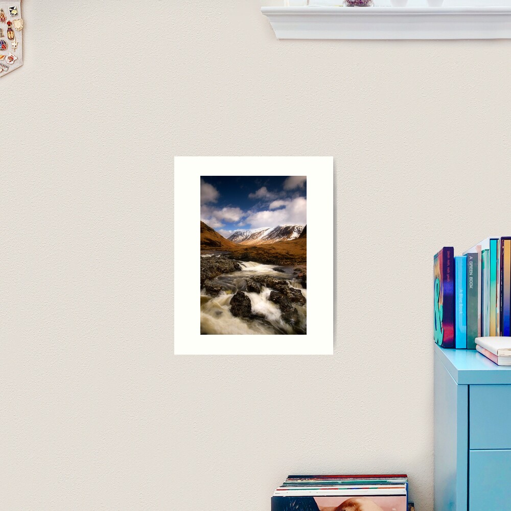 Glen Etive Art Print