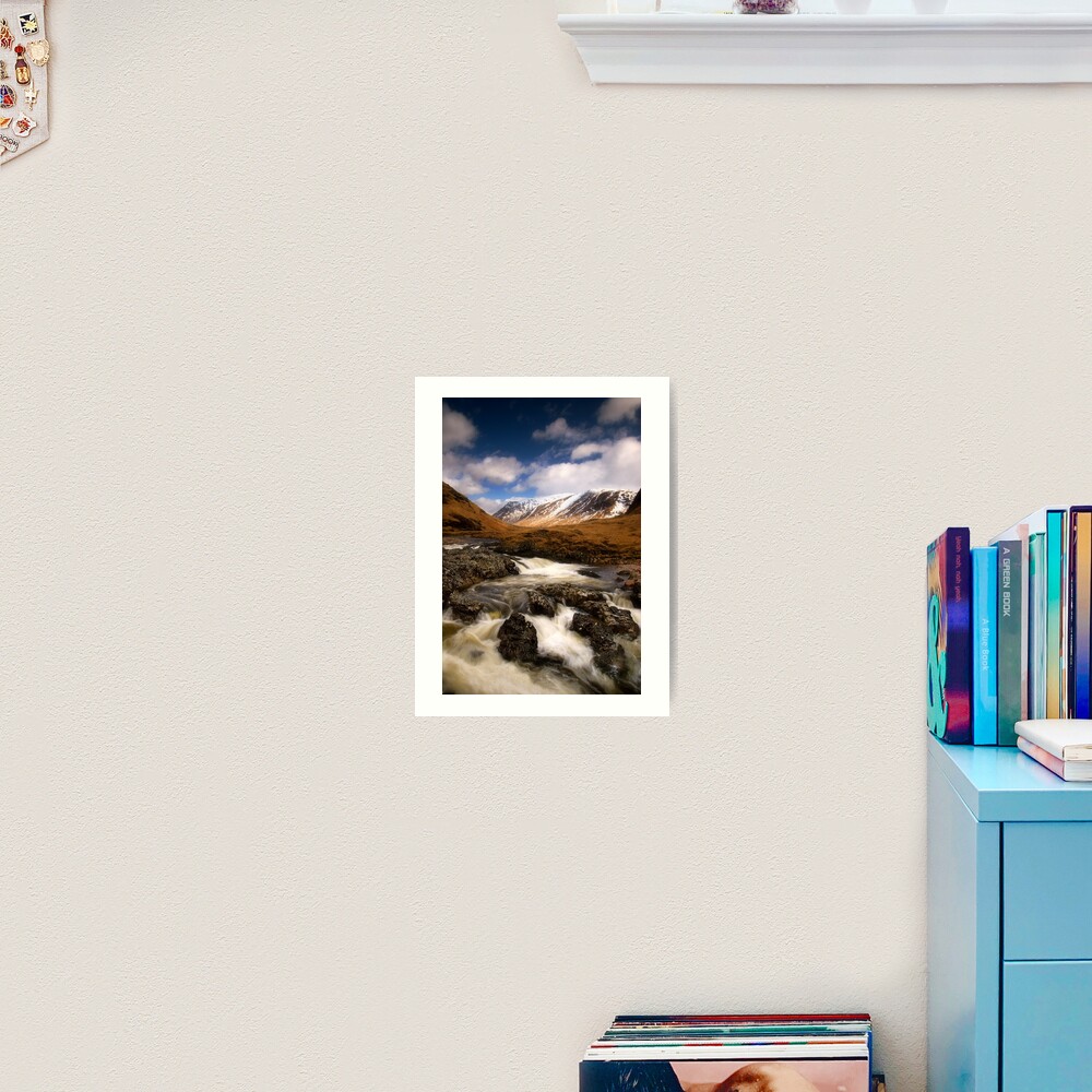 Glen Etive Art Print