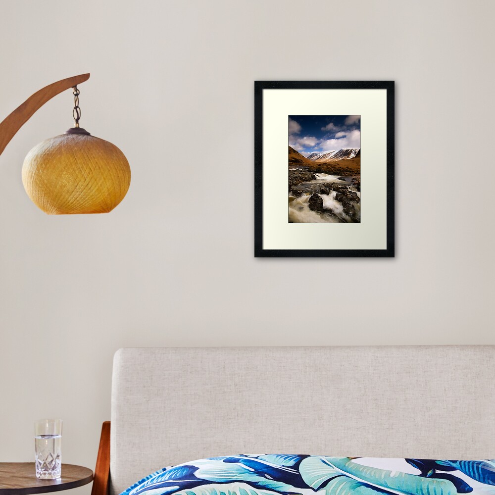 Glen Etive Framed Art Print