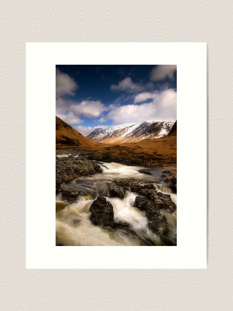 Alternate view of Glen Etive Art Print