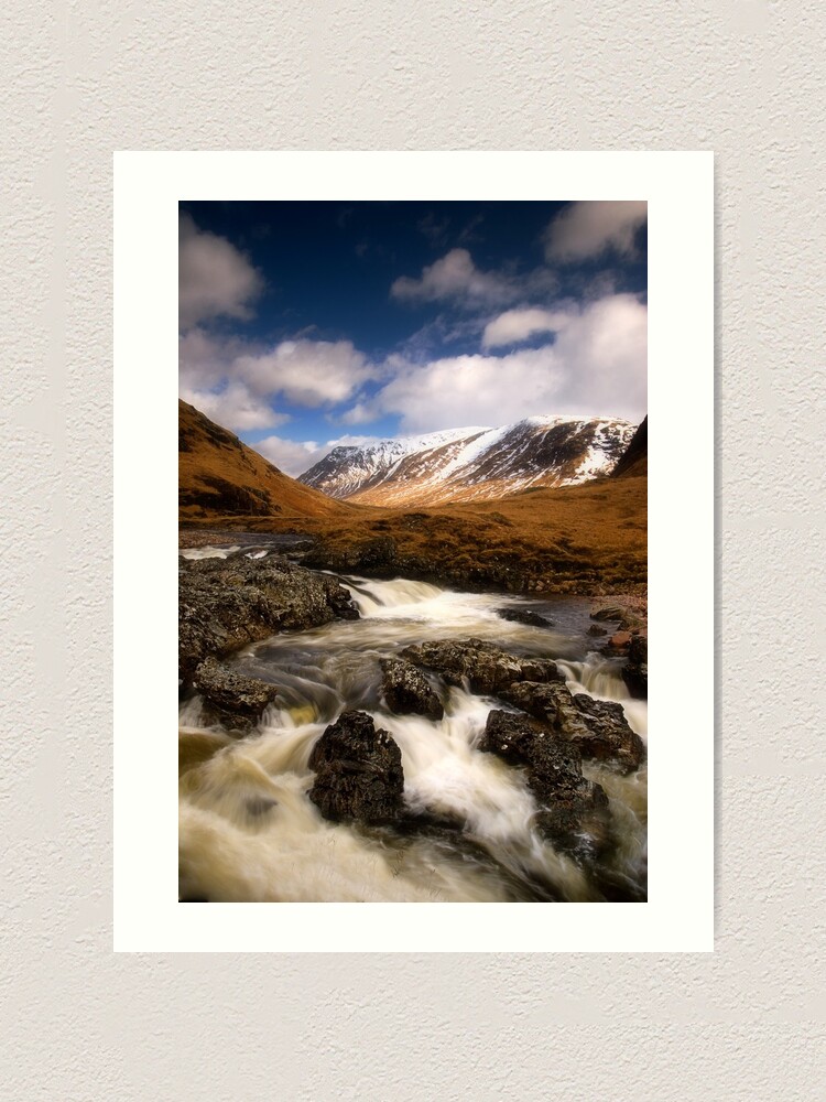 Alternate view of Glen Etive Art Print