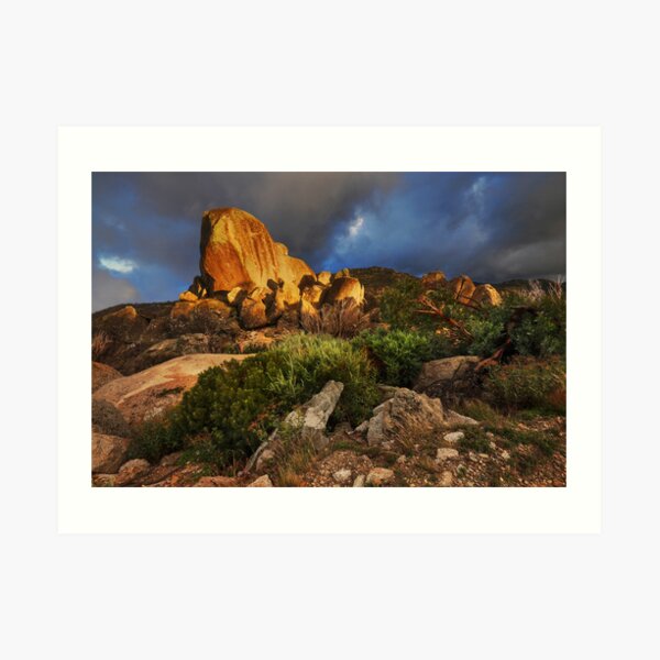 Rocks Art Print