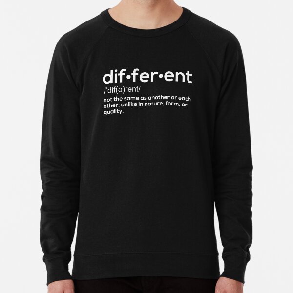 Different definition sweatshirt Clearance