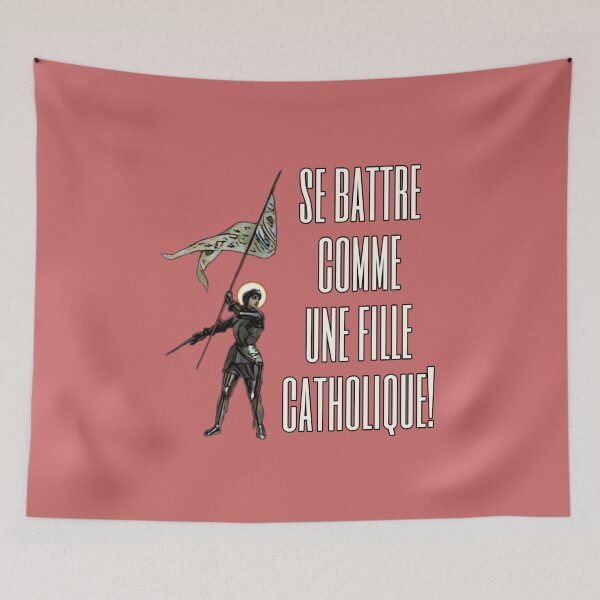 Item preview, Jeanne d'Arc - Se battre comme une fille Catholique designed and sold by becagonzalez.