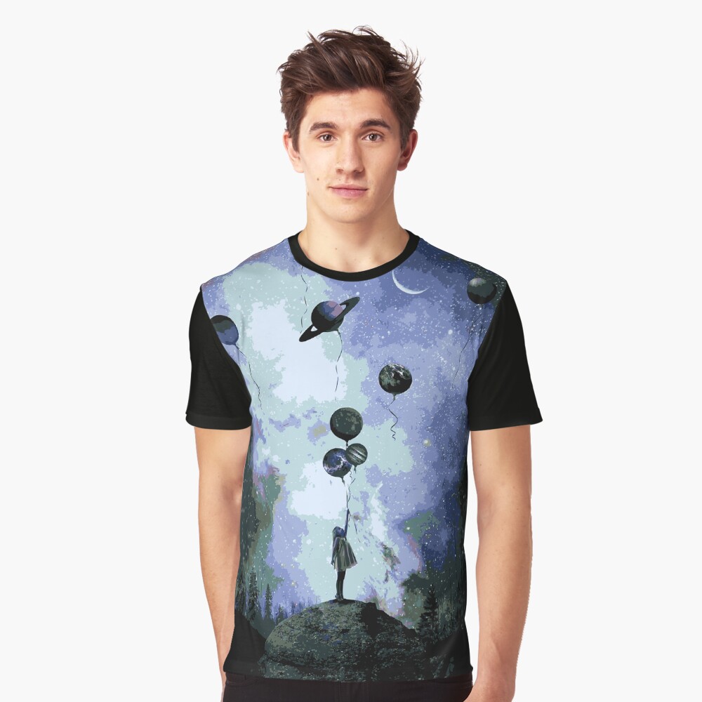 Vista previa del artículo con la obra «Camiseta gráfica», diseñado y vendido por FotoLibreStudio.
