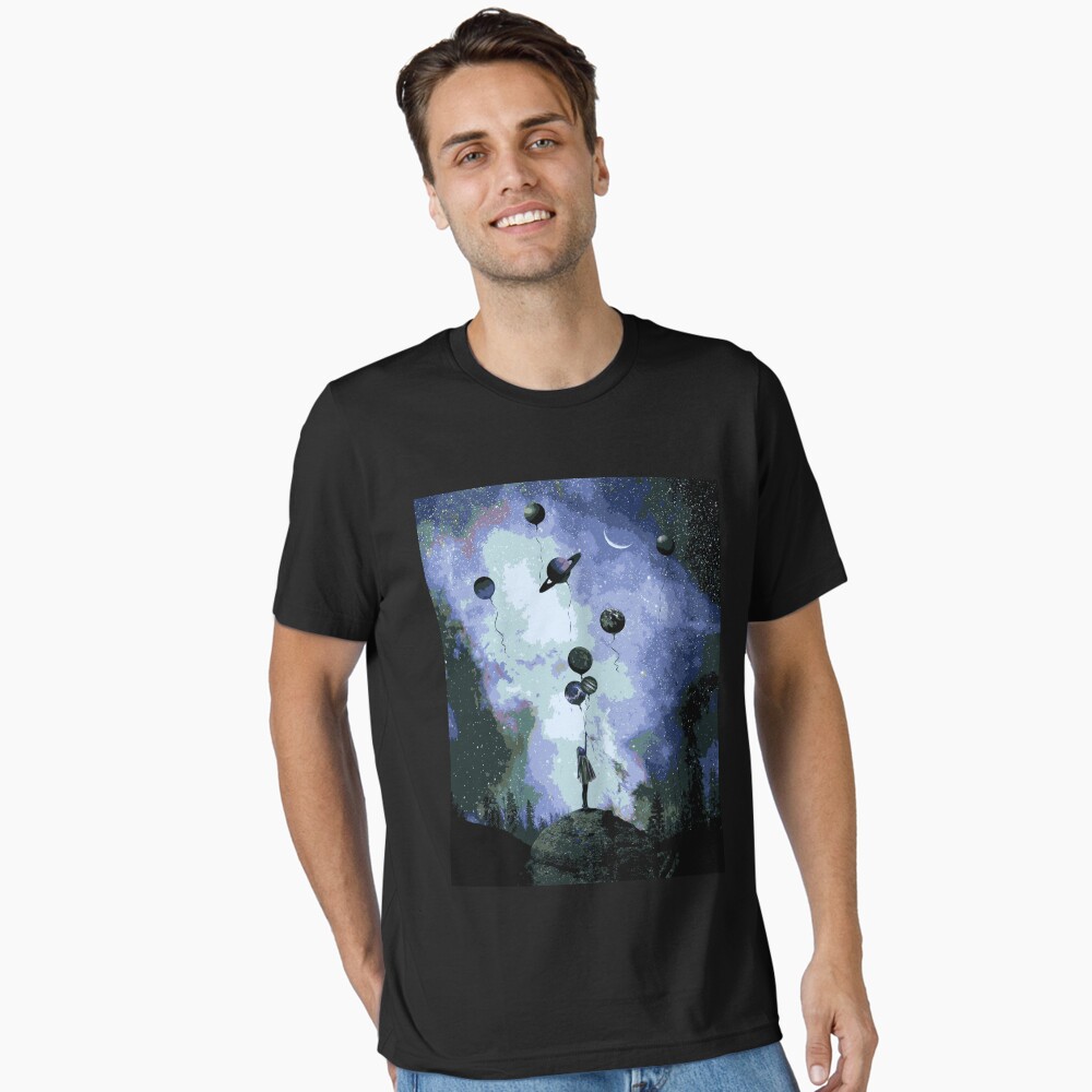 Vista previa del artículo con la obra «Camiseta esencial», diseñado y vendido por FotoLibreStudio.