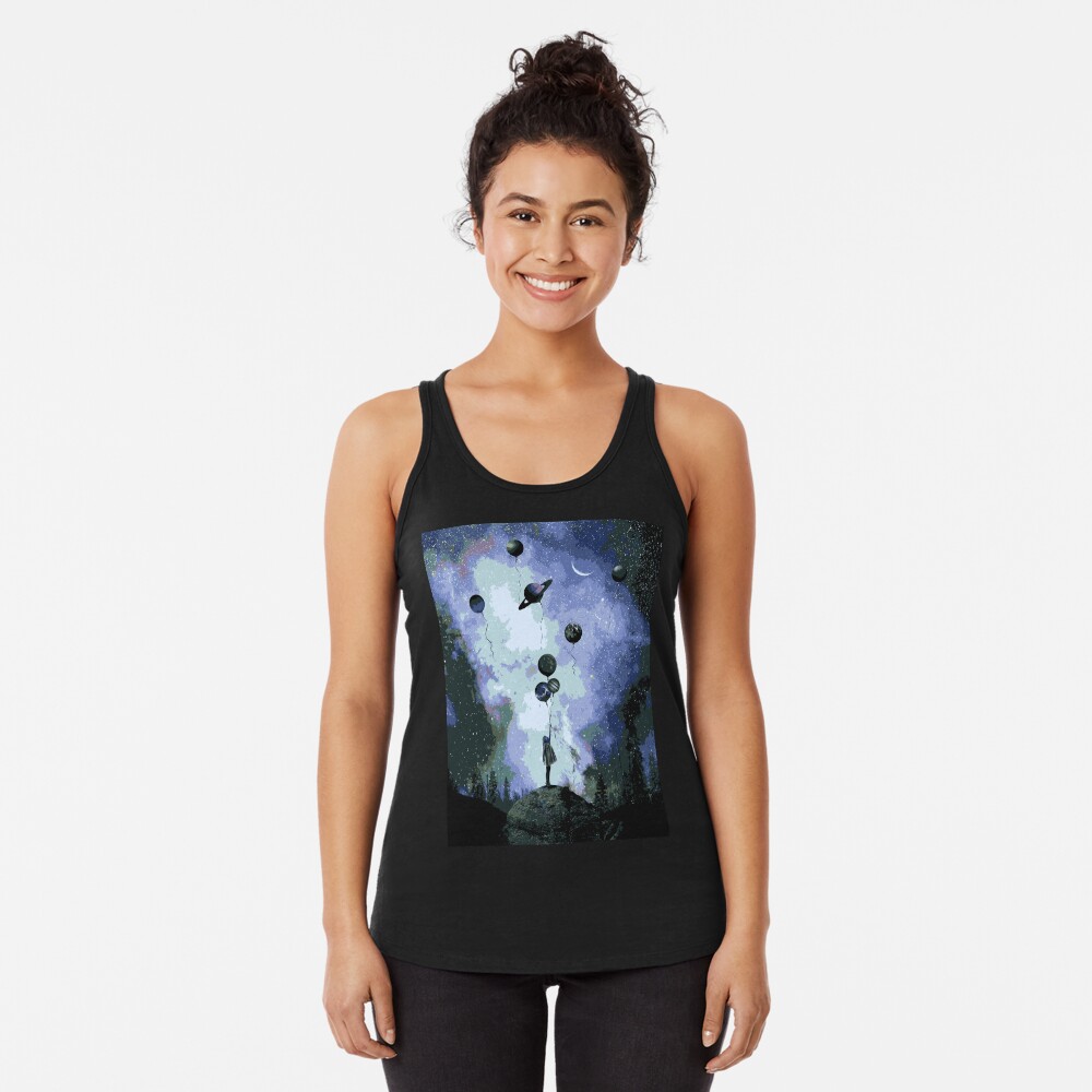 Vista previa del artículo con la obra «Camiseta con espalda nadadora», diseñado y vendido por FotoLibreStudio.