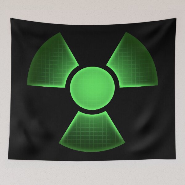 Item preview, Radioactive Symbol -- Green designed and sold by Gilbs.