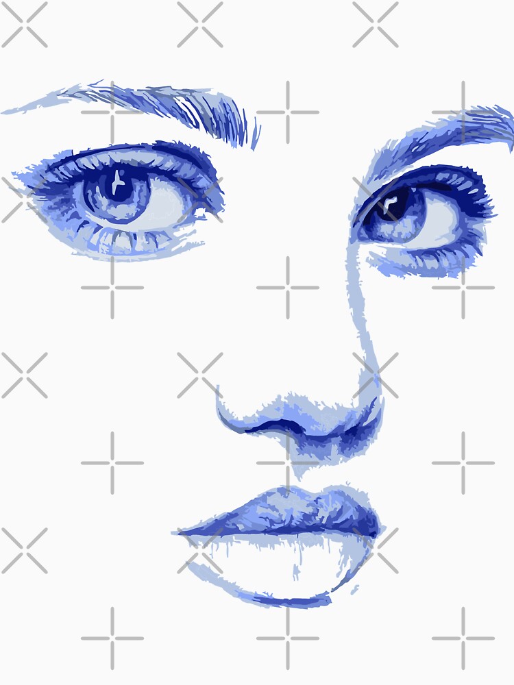 Rostro femenino ilustrado de FotoLibreStudio