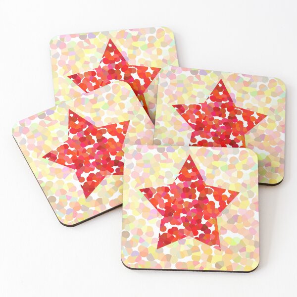 Item preview, I am dotty about this Red Star on Yellow designed and sold by ellenhenry.